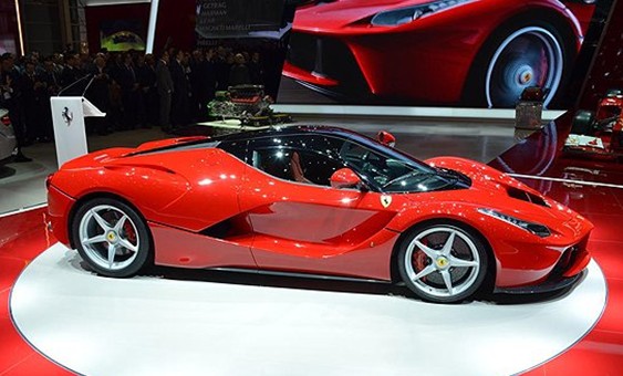 上海車展亞洲首發(fā)法拉利 LaFerrari