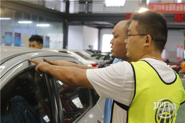 201907期二手車鑒定評估師開班，學(xué)員們學(xué)習(xí)熱情勝驕陽@chinaadec.com